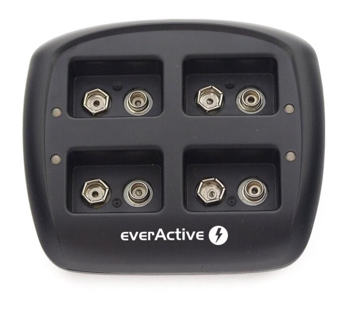 Smart batteriladdare 4x 9V everActive @ electrokit (5 av 5)