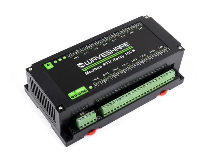 Relämodul 16-kan RS-485 / Modbus DIN-skena @ electrokit (3 av 8)