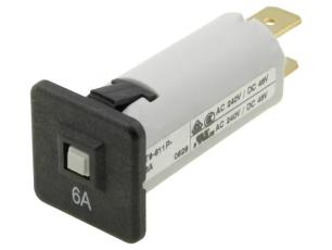 Automatsäkring T9-611 6A 240VAC 48VDC @ electrokit