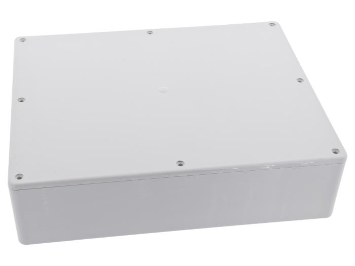 Apparatlåda 250x200x64mm ABS IP54 grå @ electrokit (2 av 3)