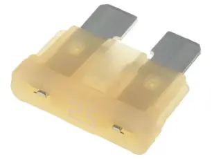 Flatsäkring 25A 32VDC - MIDI ATO ATC transparent @ electrokit