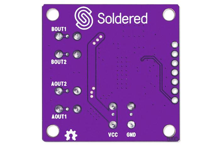 Motor driver 2-channel 4.5-35V 2.5A @ electrokit (4 of 5)