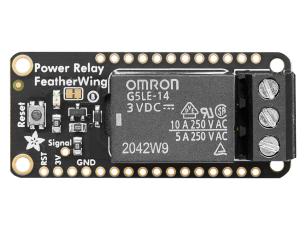 Power Relay FeatherWing @ electrokit