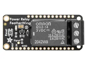 Power Relay FeatherWing @ electrokit