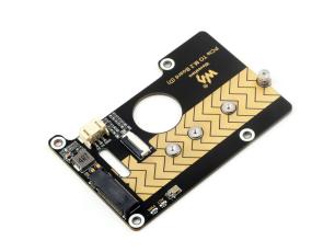 PCIe to M.2 HAT for Raspberry Pi 5 @ electrokit