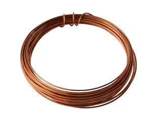 Emaljerad koppartråd ø0.7mm 12m @ electrokit
