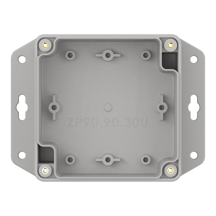 Enclosure flange 90x90x45mm ABS IP65 @ electrokit (4 of 5)