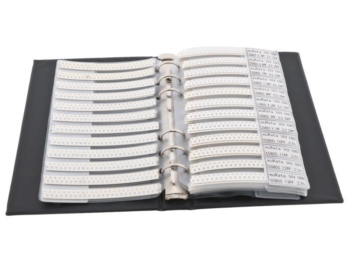 Pärm med 4600st kondensatorer SMD 0805 @ electrokit (2 av 2)