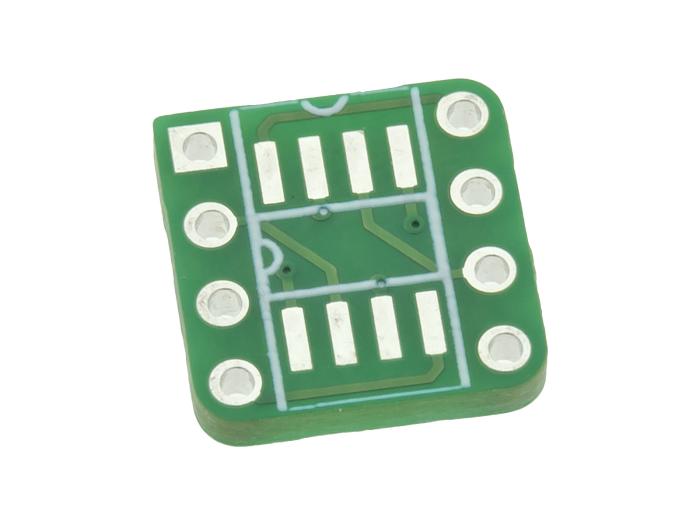 Adapterkort SO8 - DIL8 @ electrokit (1 av 2)