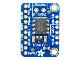 TBB6612 motordrivare 2-kanal 4.5-13.5V monterad på kort @ electrokit