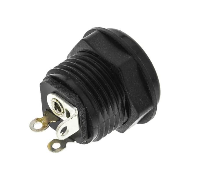 DC-jack 2.5x5.5x9.5mm chassi brytare @ electrokit (2 av 2)