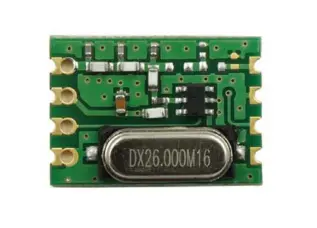 RF transmitter module FM FSK/GFSK/OOK 433MHz 1.8-3.6V - TWI @ electrokit