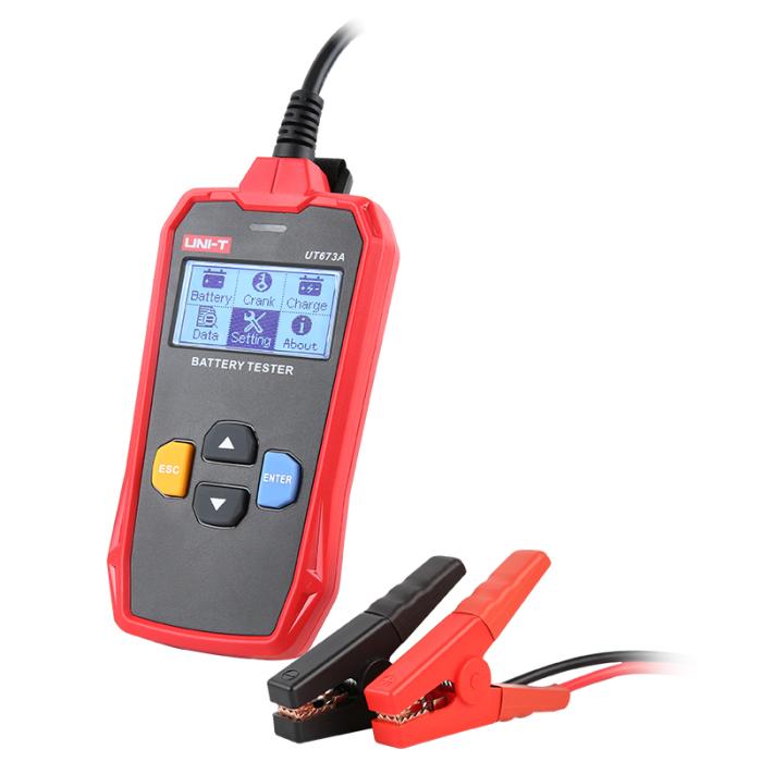 Car Battery Tester 3 to 220Ah UT673A @ electrokit (2 of 4)
