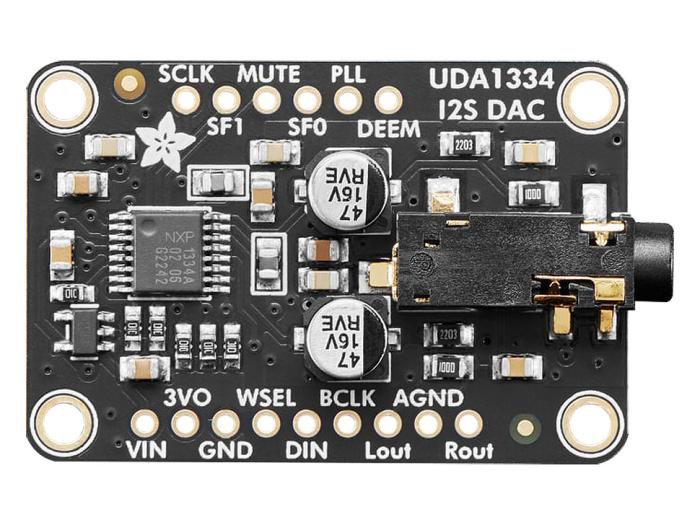Stereo DAC I2S UDA1334 @ electrokit (1 av 5)