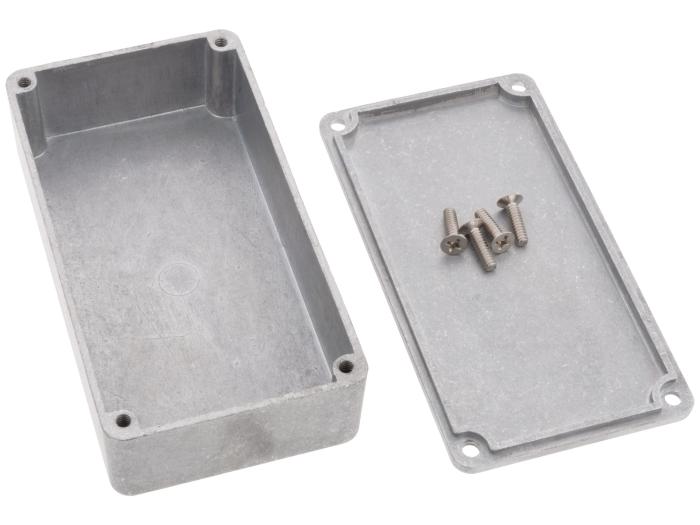 Aluminiumlåda gjuten 112x60x31mm @ electrokit (3 av 3)