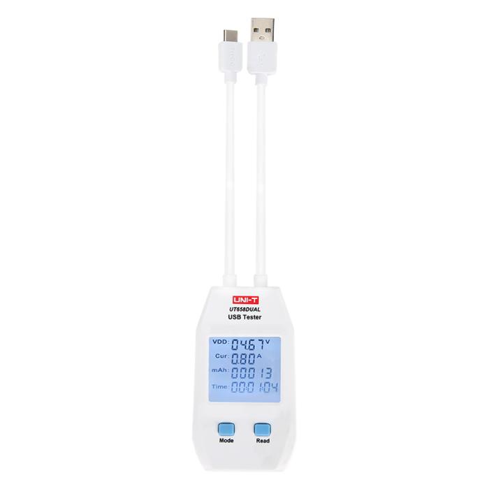 USB-testare Uni-T UT658DUAL @ electrokit (1 av 1)