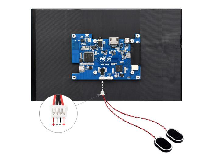 Miniatyrhögtalare stereo 8ohm 2W @ electrokit (6 av 7)