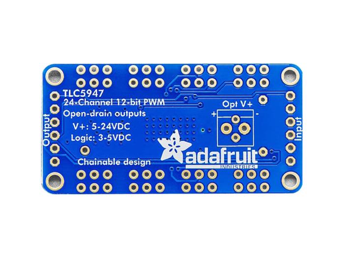 PWM LED dimmer 12-bit 24-ch SPI @ electrokit (2 av 4)