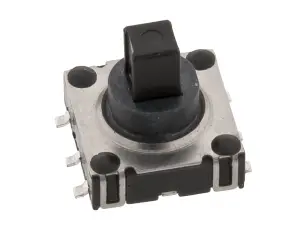 Joystick navigationsknapp 5-v&auml;gs SMD 10x10mm @ electrokit