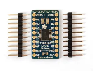 Nivåomvandlare 8 kanaler 3.3V <--> 5V dubbelriktad TXB0108 @ electrokit