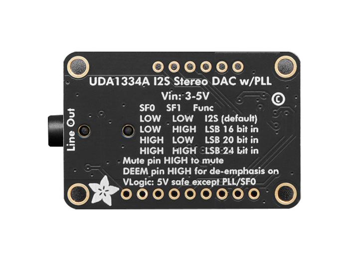 Stereo DAC I2S UDA1334 @ electrokit (2 av 5)