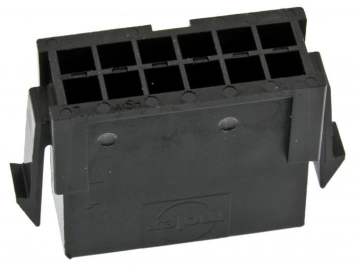Contact housing Micro-Fit Male 2x6p 3mm @ electrokit (2 of 2)