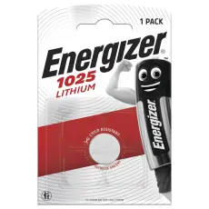 CR1025 batteri litium 3V Energizer @ electrokit