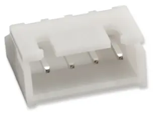 Stiftlist XH 4-pol 2.5mm vinklad @ electrokit