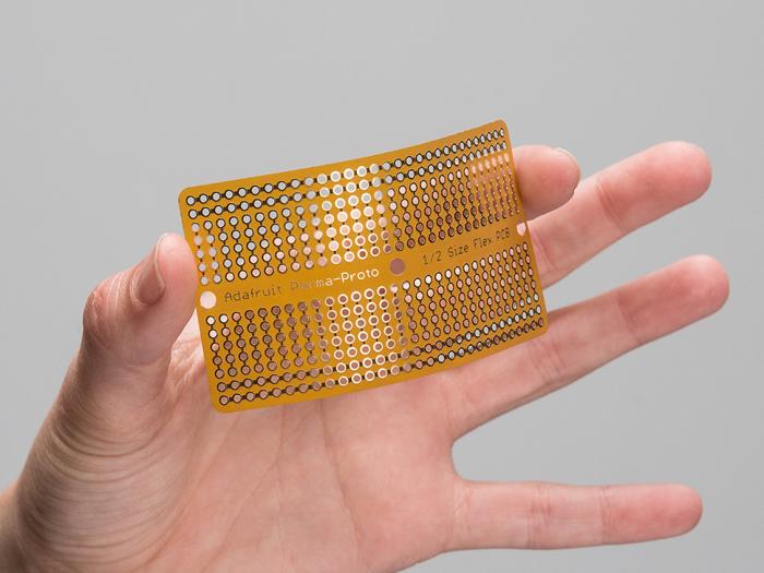 Experimentkort Flex PCB - breadboard 270 hål @ electrokit (2 av 3)