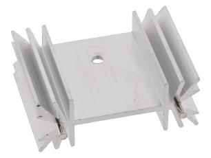 Kylfl&auml;ns TO-220 35x25x12 mm 12K/W aluminium @ electrokit