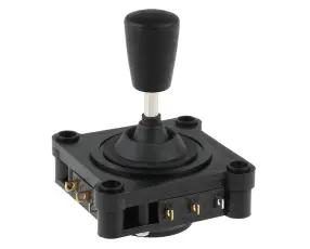 Joystick 4-vägs 250V 6A IP65 skruvfäste @ electrokit