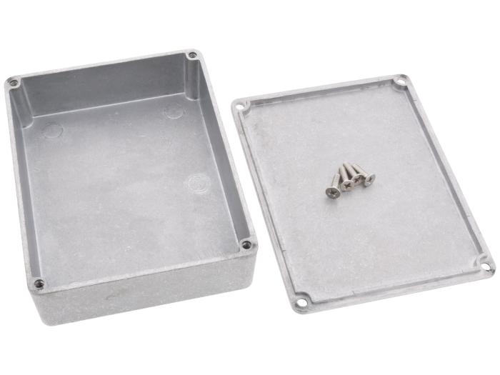 Aluminiumlåda gjuten 120x94x34mm @ electrokit (3 av 3)