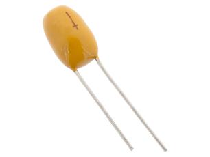 Tantal 47uF 16V 20% 2.54mm @ electrokit