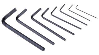 Hex Key Set 8pcs metric 0.7-4mm @ electrokit