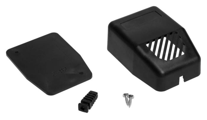 Apparatlåda för nätdel 60x85x32mm ABS @ electrokit (3 av 3)