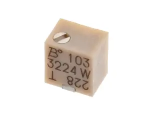 Trimpot 3224W SMD 50kohm 12 varv @ electrokit