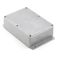 Aluminiuml&aring;da gjuten med fl&auml;ns 171x121x55mm IP67 @ electrokit