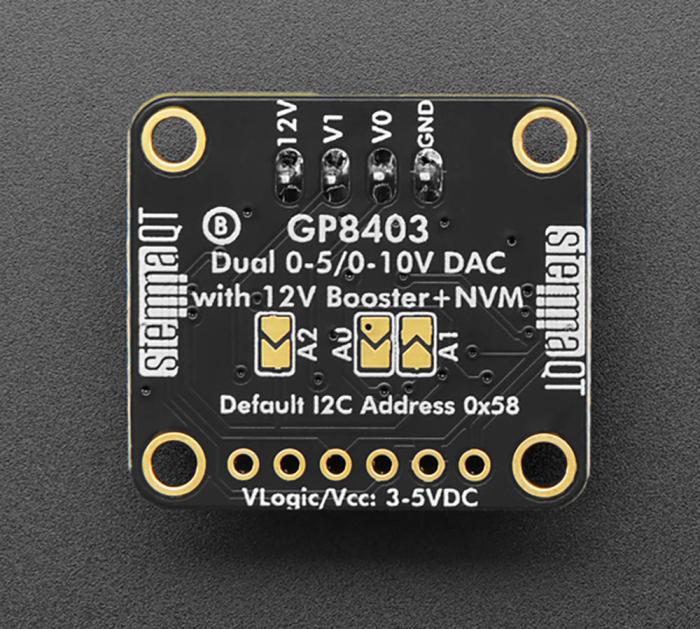 I2C 2-Ch DAC with 12V booster GP8403 - Qwiic @ electrokit (3 of 4)