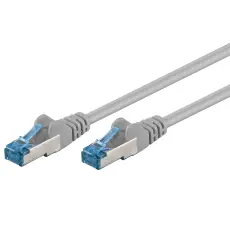 S/FTP Cat6a n&auml;tverkskabel 1.5m gr&aring; LSZH Cu @ electrokit