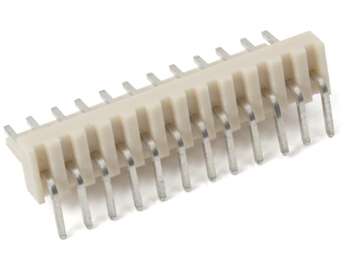 Kontakt Molex KK PCB 2.54mm 12-pol vinklad @ electrokit (2 av 4)