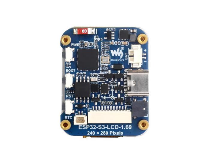 ESP32-S3 development board with MicroLCD 240x280px @ electrokit (4 of 8)