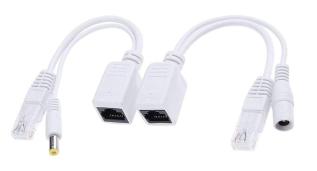 Passiv PoE kit 15W - injektor + splitter 10/100Mbit/s @ electrokit