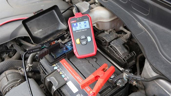 Car Battery Tester 3 to 220Ah UT673A @ electrokit (4 of 4)