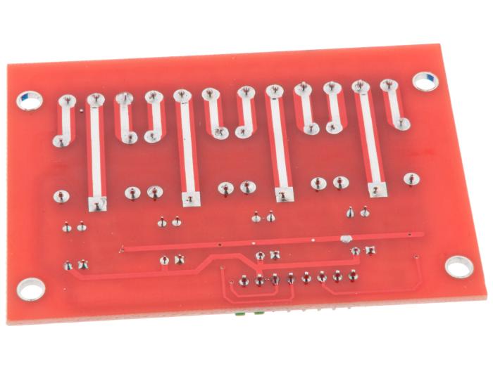Reläkort x4 12V opto-isolerat @ electrokit (2 av 2)