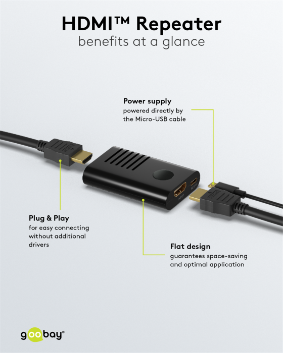 HDMI 2.0 repeater (4K@60 Hz) @ electrokit (5 av 6)