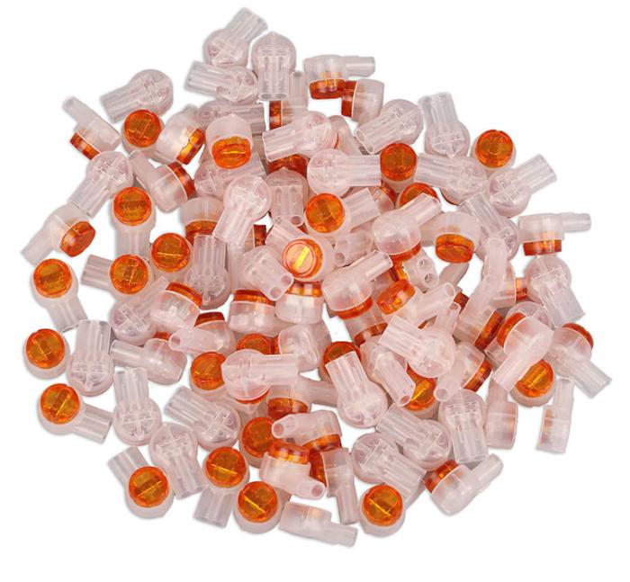 Splice Connector 2-wire UY2-D 100-pack @ electrokit (1 of 3)