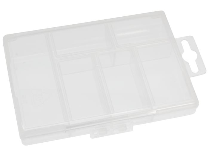 Förvaringslåda 135 x 85 x 25mm 6 fack @ electrokit (1 av 2)