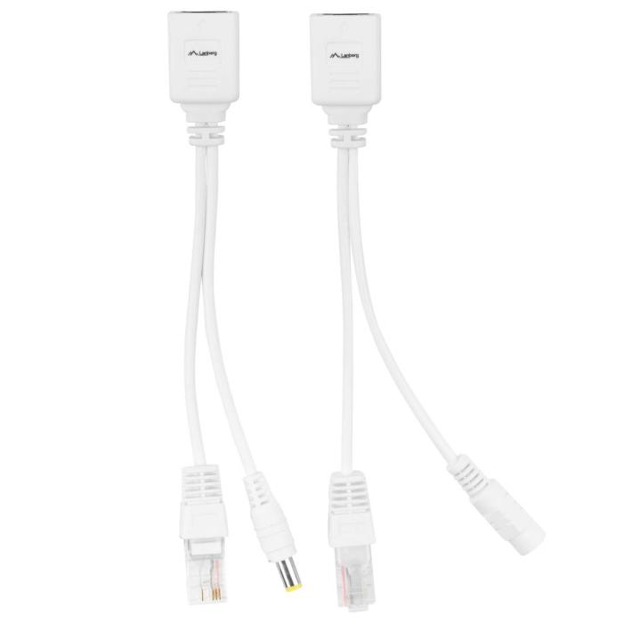 Passiv PoE kit - injektor + splitter 10/100Mbit/s @ electrokit (2 av 2)