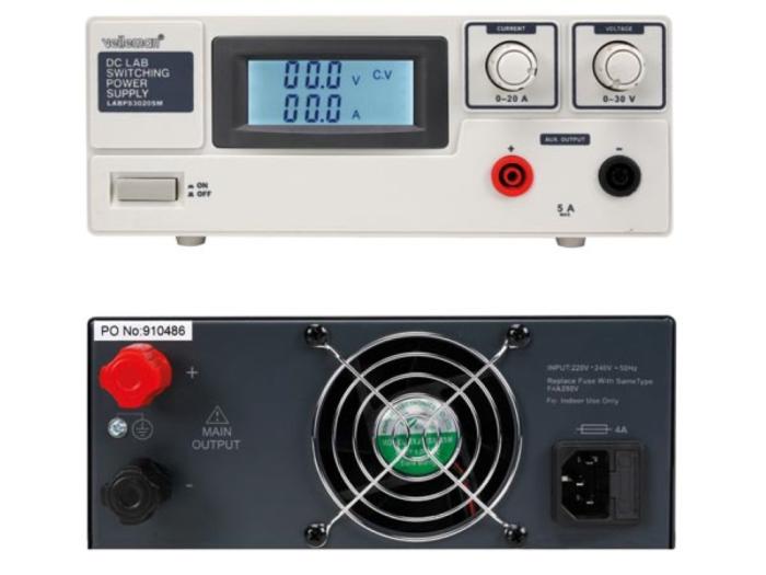 Lab power supply 0-30V 0-20A @ electrokit (2 of 2)