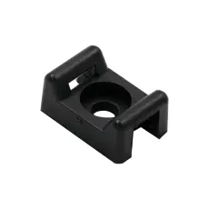 H&aring;llare buntband max 3.6mm skruvf&auml;ste svart @ electrokit